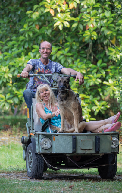 Nicole en Cosmas in de Linda